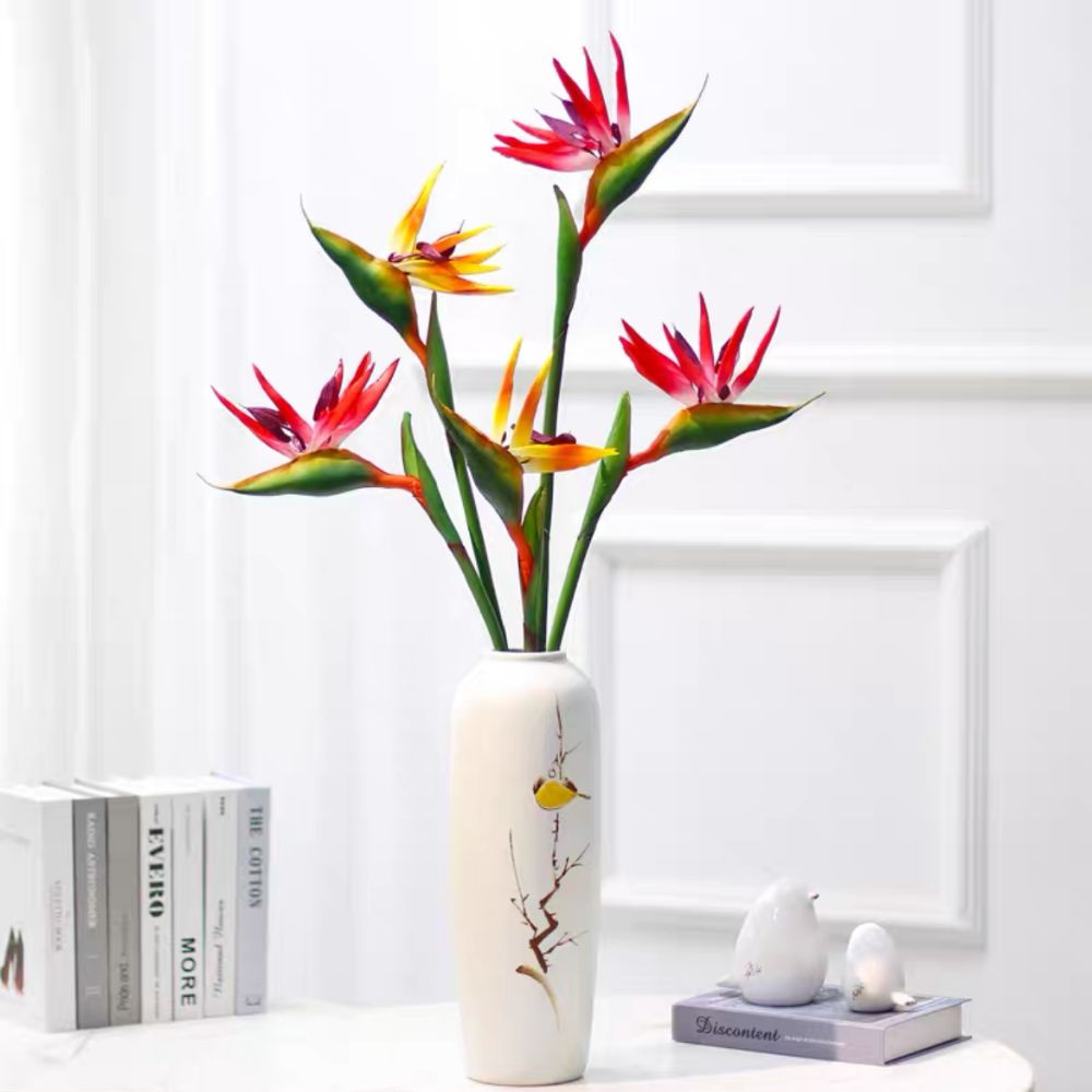 Long Stem Artificial Bird of P - Bird Paradise Strelitzia ulasan dan harga