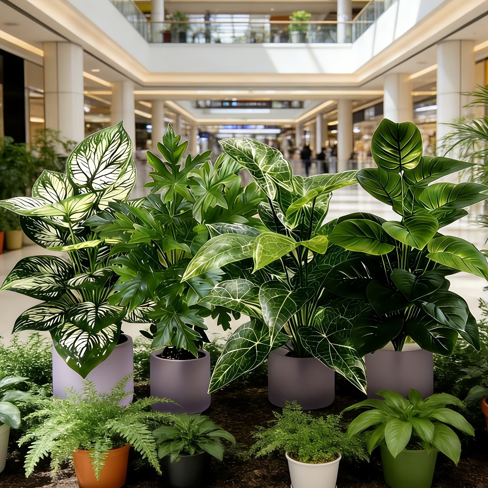 4PC Artificial Plants with 48L - Dracaena Marginata ulasan dan harga